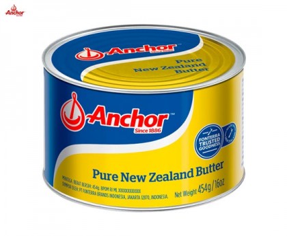 Anchor 安佳 黄油罐头 454克【由于天气原因，运输途中可能会出现融化，属于正常现象，建议收货后放在冰箱冷藏】